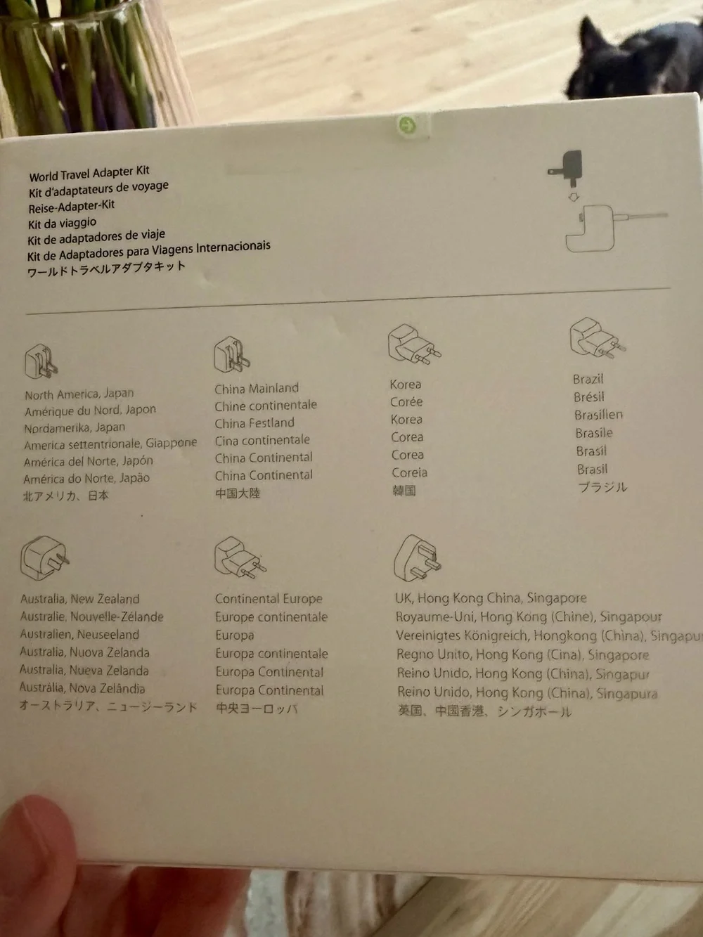 Apple World Travel Adapter Kit - NWT